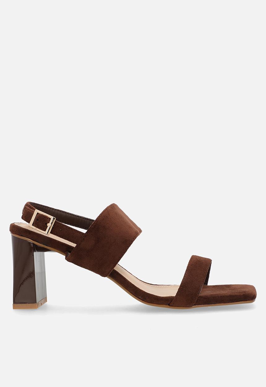 Madison® - Joy open toe slingback - chocolate