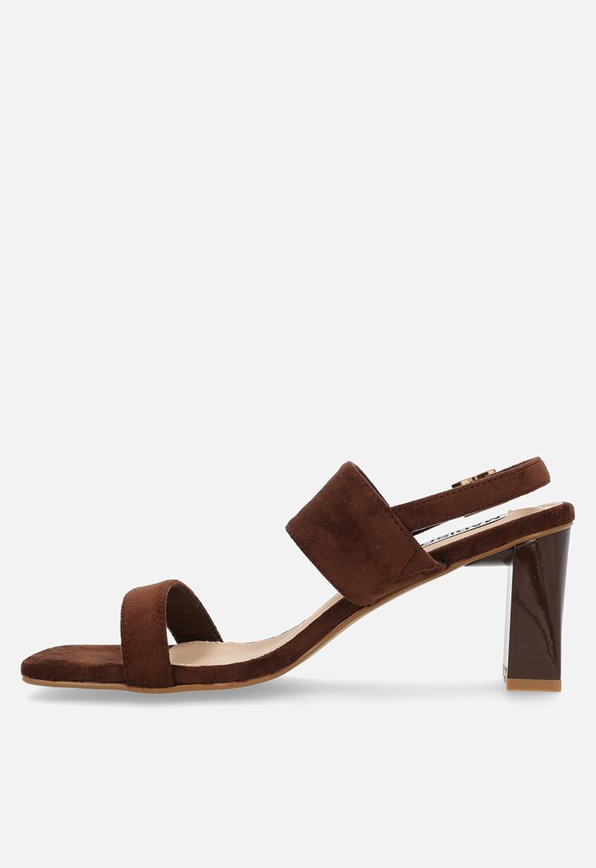 Madison® - Joy open toe slingback - chocolate
