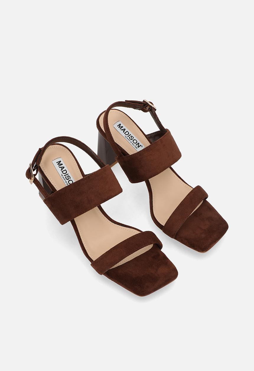 Madison® - Joy open toe slingback - chocolate