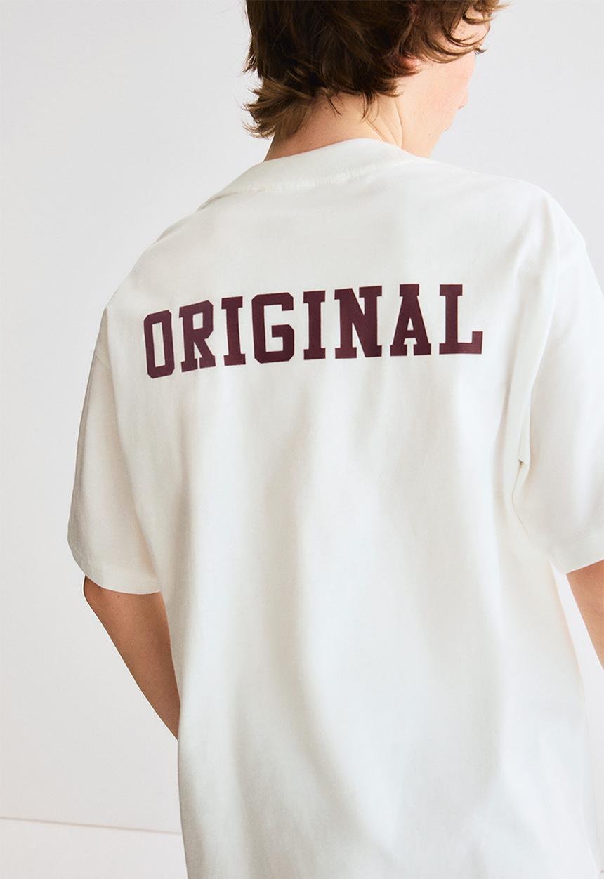 H&M - Printed t-shirt - white/75