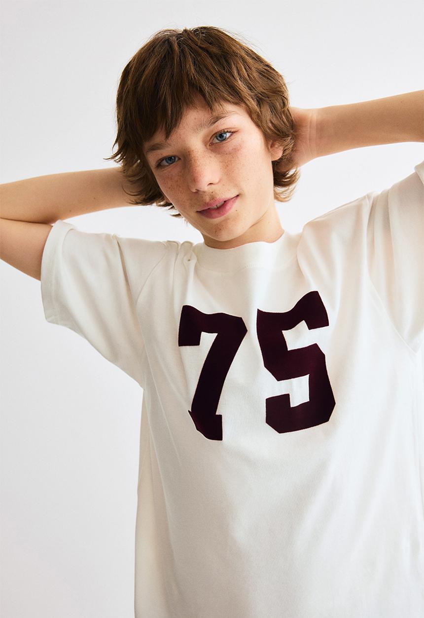 H&M - Printed t-shirt - white/75