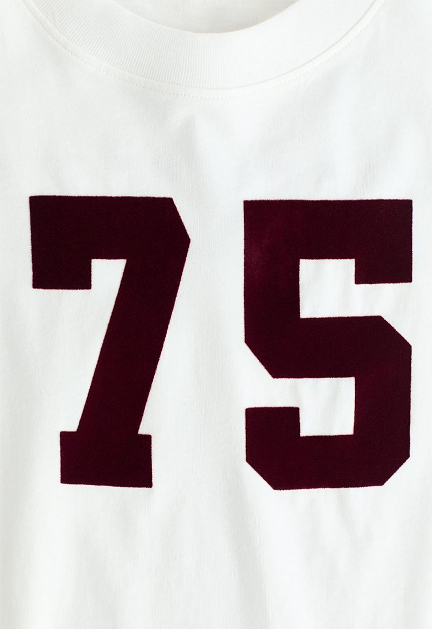 H&M - Printed t-shirt - white/75