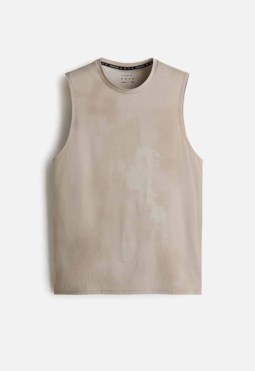 H&M - Regular fit sports vest top with drymove™ - beige