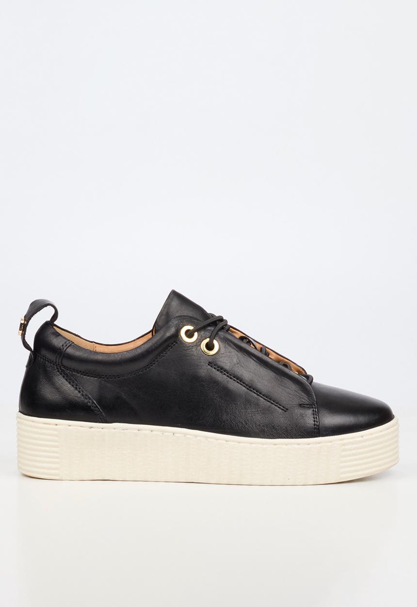 Nicci Tyler - Milana 1 Leather Sneaker - Black