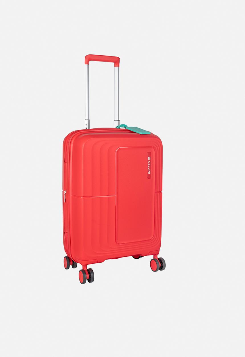 Cellini - Carry-On Trolley Case - Poppy Red