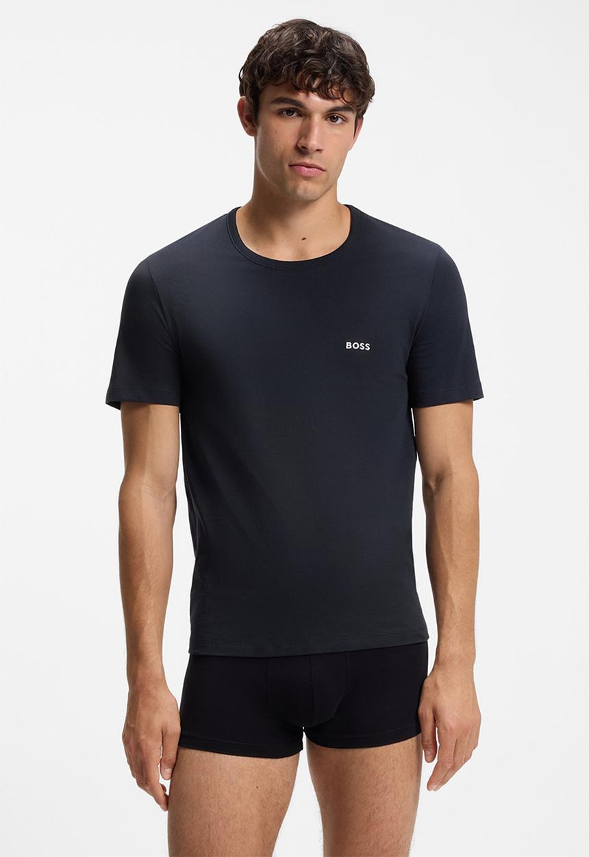 BOSS - TShirt RN 3Pk Classic -Black/ White/ Blue