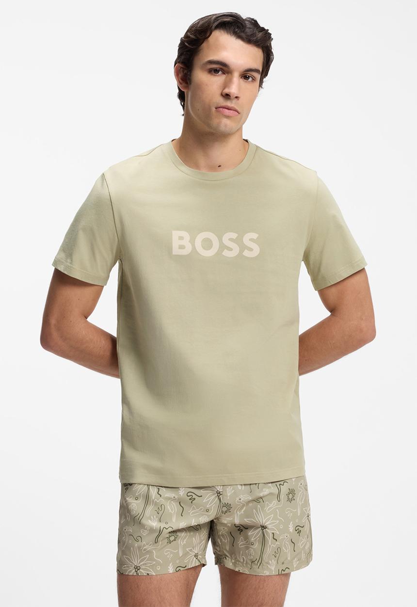 BOSS - T-Shirt RN - Dark Beige
