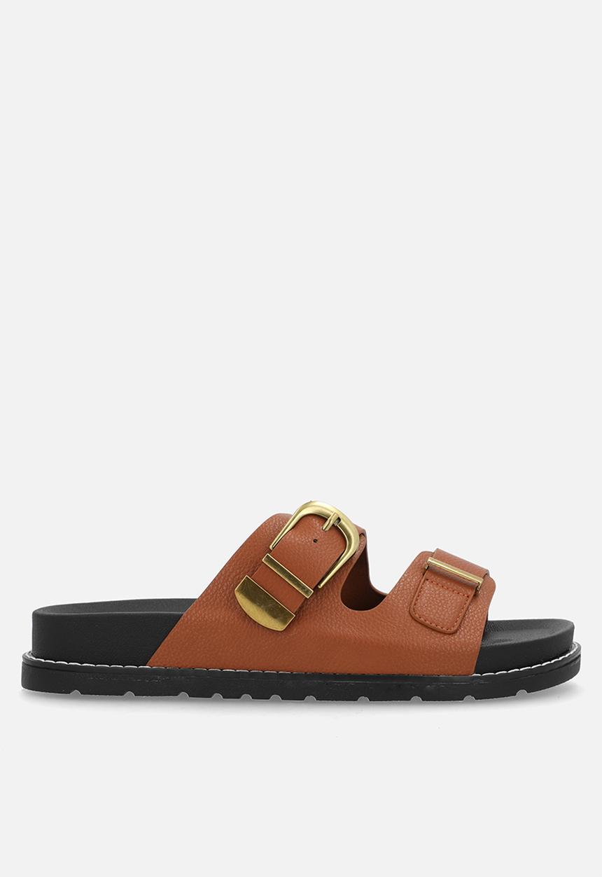 Madison® - Moss two strap slide - tan