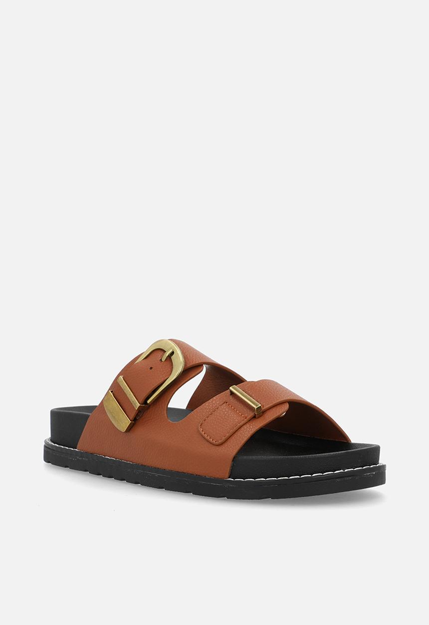 Madison® - Moss two strap slide - tan