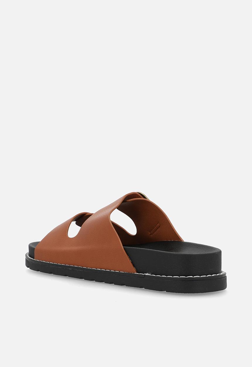 Madison® - Moss two strap slide - tan