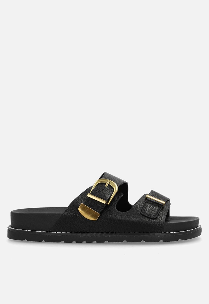 Madison® - Moss two strap slide - black