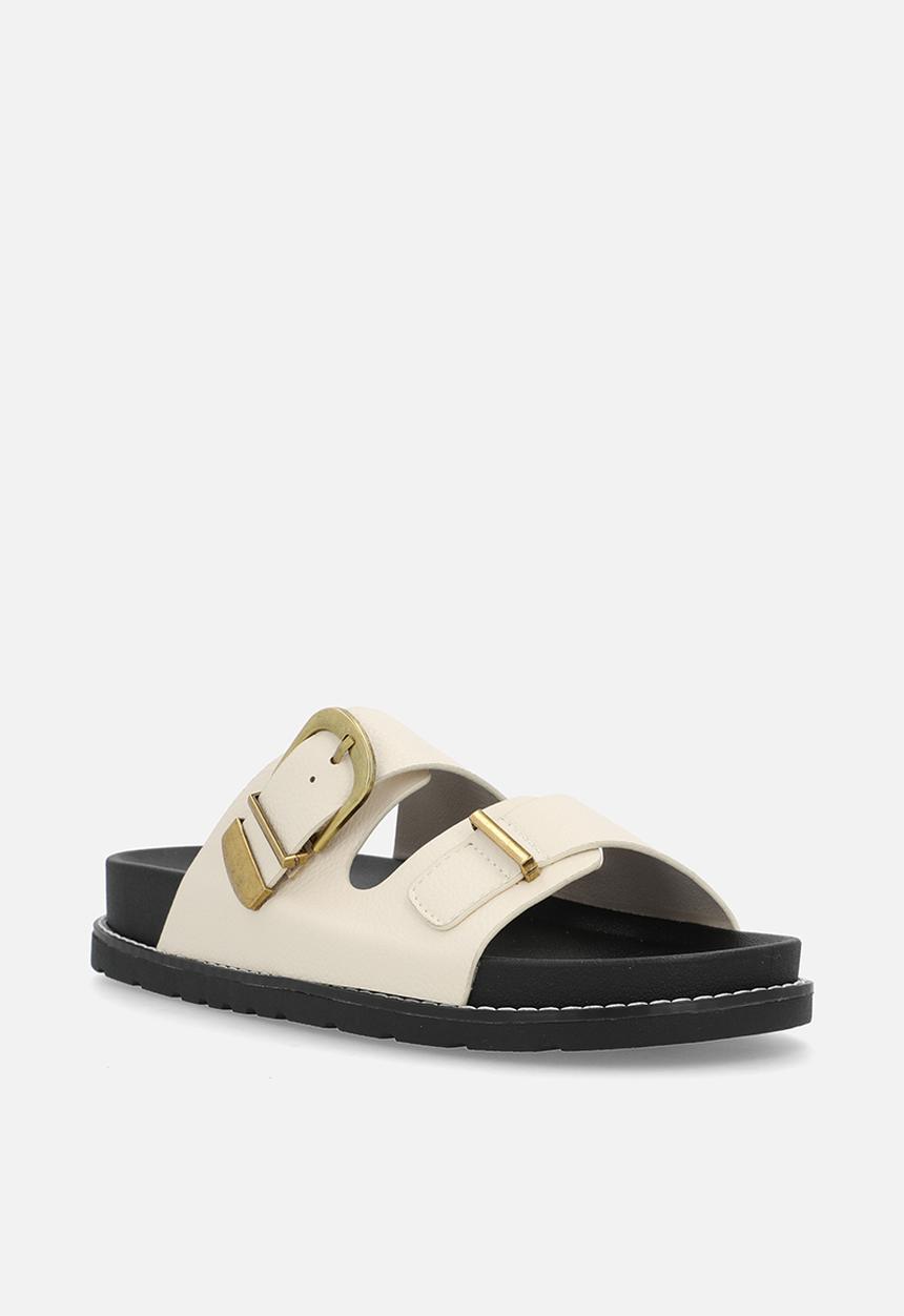 Madison® - Moss two strap slide - off white