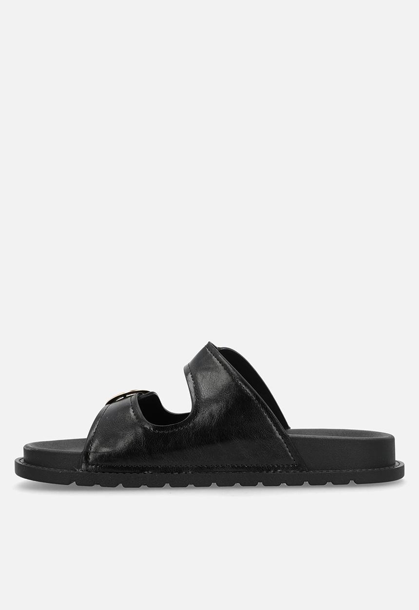 Madison® - Barbara two strap slide - black