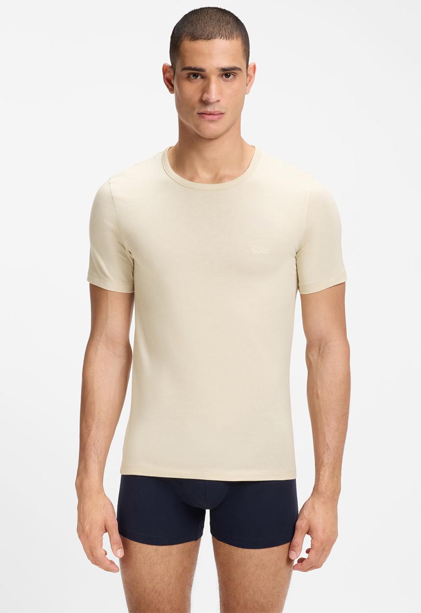 BOSS - TShirt RN 3Pk Classic - White/ Grey/Stone