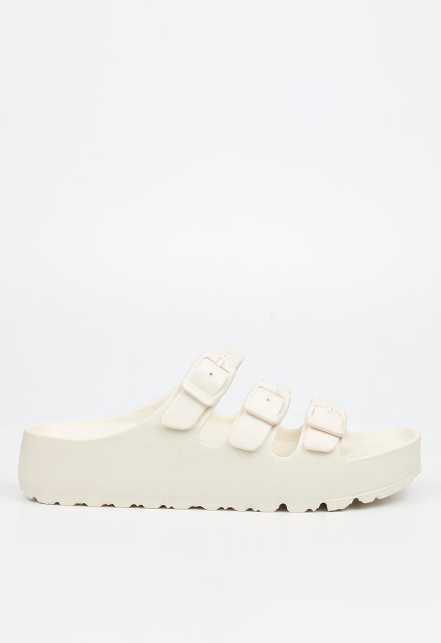 Viabeach - Myla 1 triple buckle sandal - beige