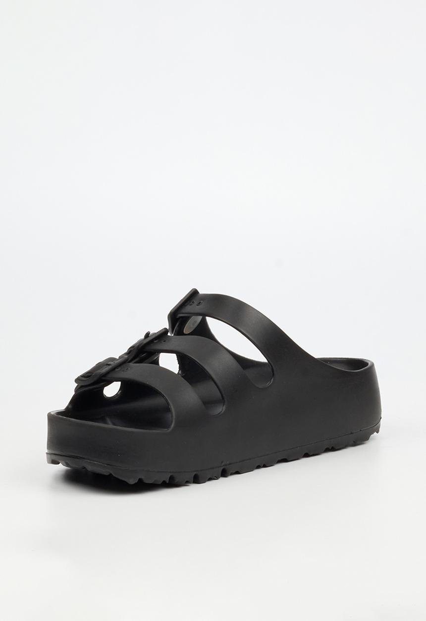 Viabeach - Myla 1 triple buckle sandal - black