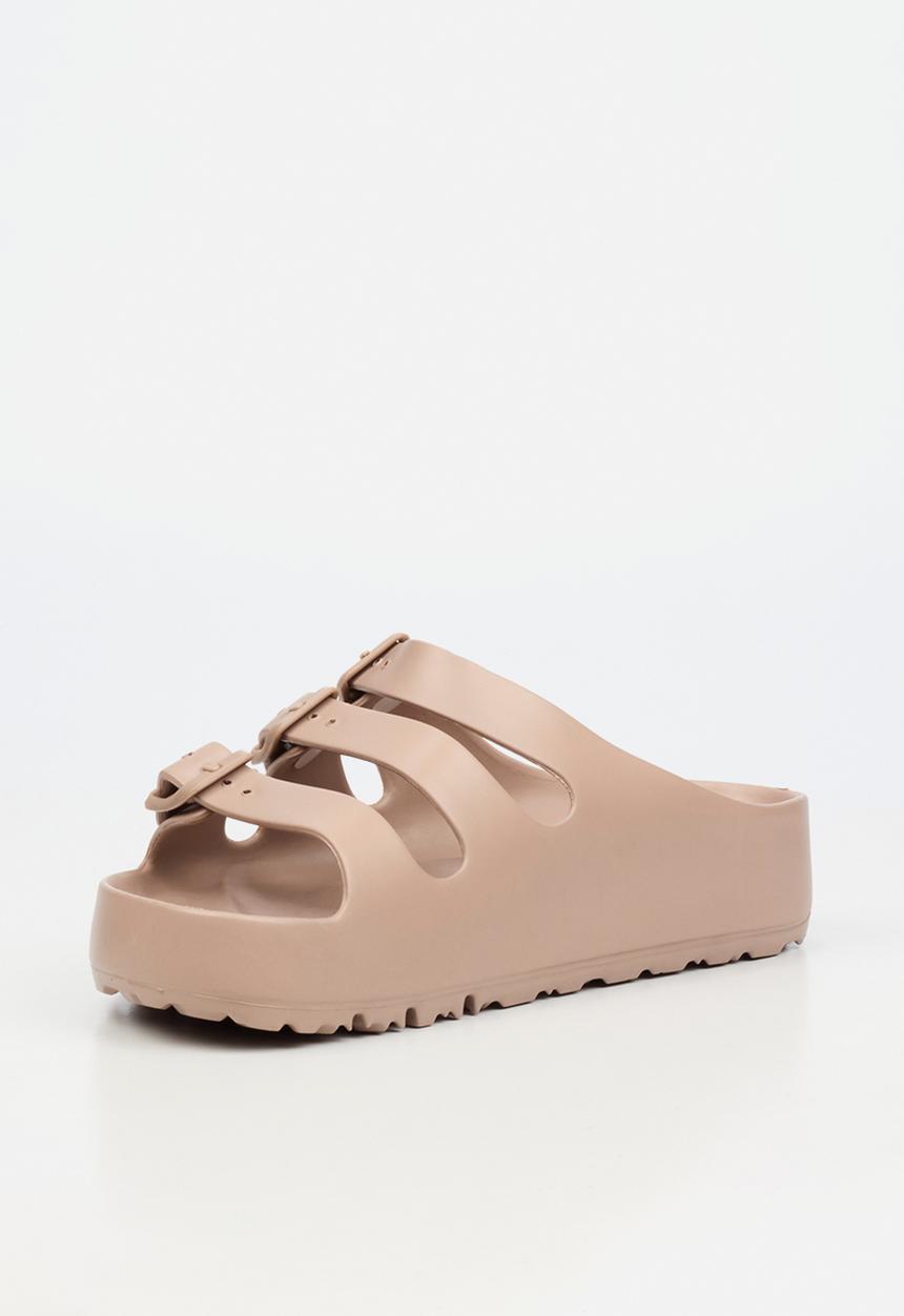 Viabeach - Myla 1 triple buckle sandal - natural