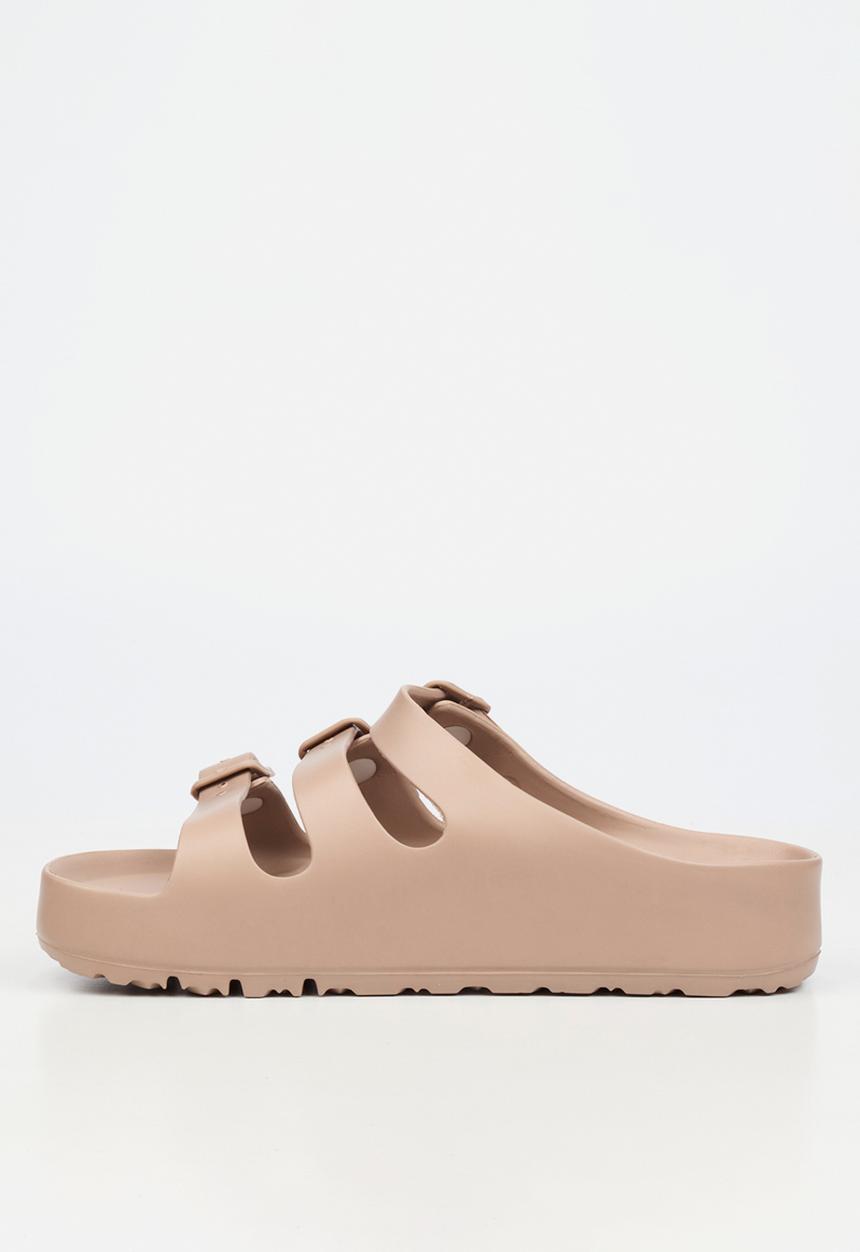 Viabeach - Myla 1 triple buckle sandal - natural