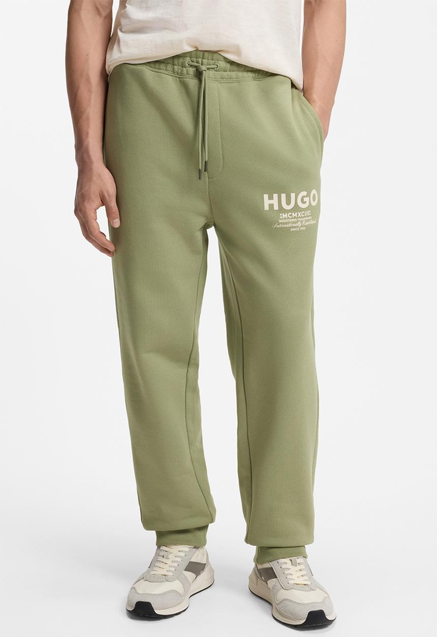 HUGO - Nevez Relax Pant- Beige Overflow