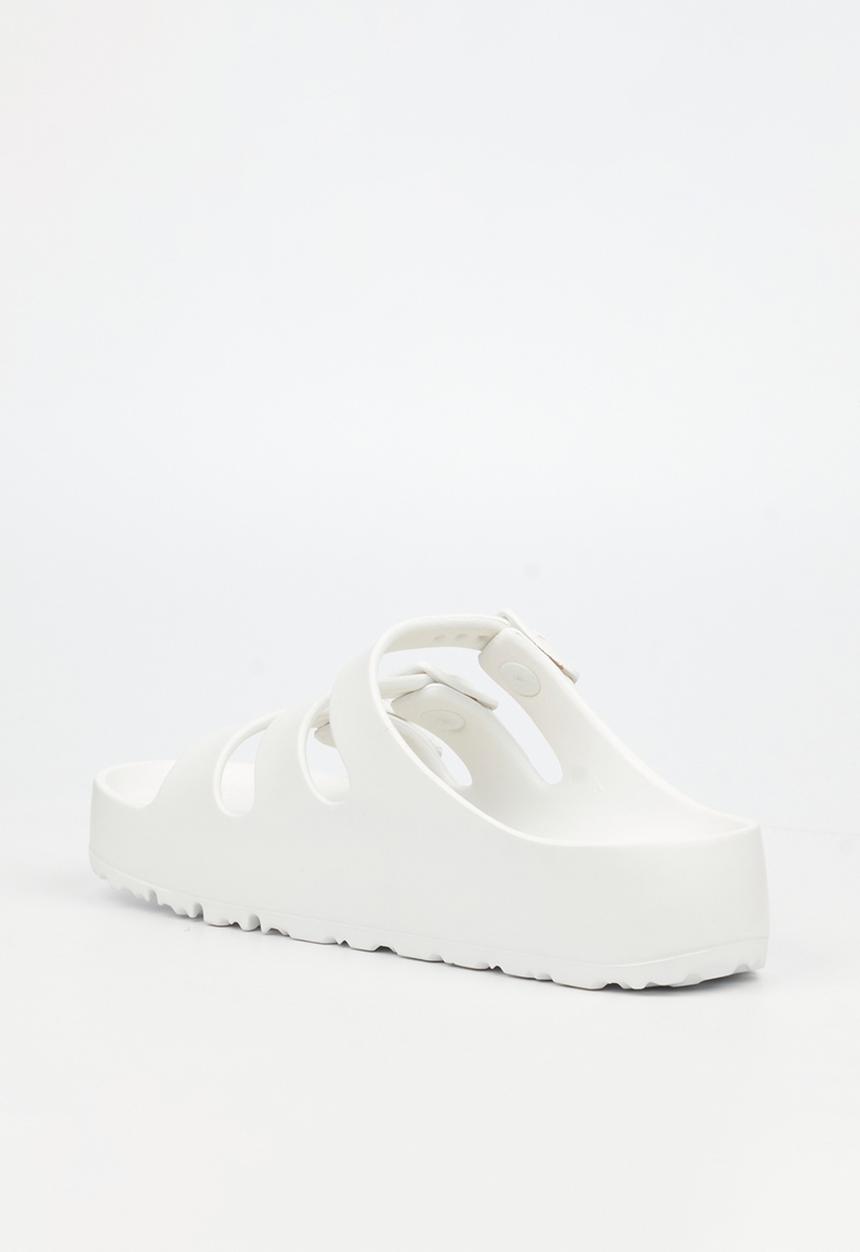 Viabeach - Myla 1 triple buckle sandal - white