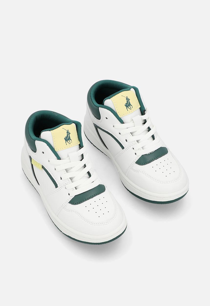 POLO - Boys Mixed Panelled  Sneaker  - White