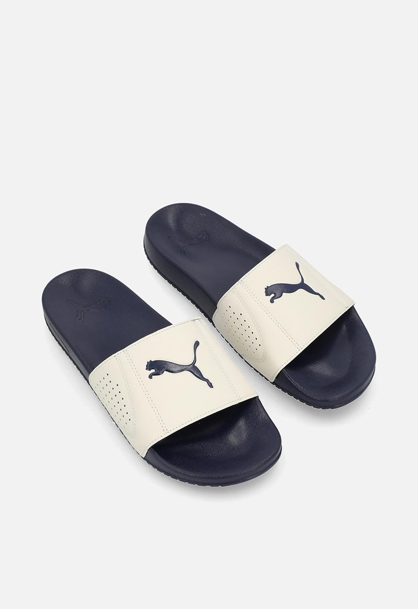 PUMA - Poolcat 2.0 Stadium Slide ZADP -  Navy/Alpine Snow