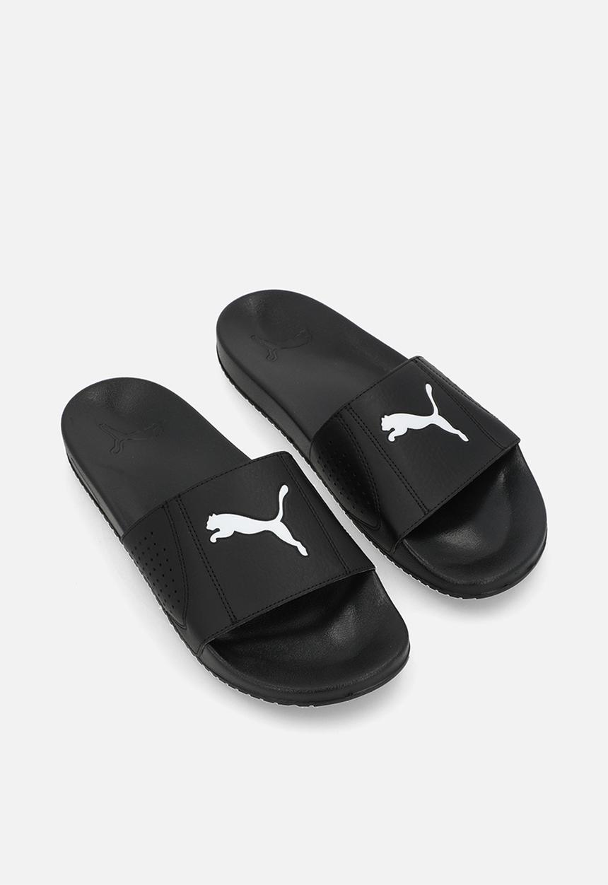 PUMA - Poolcat 2.0 Stadium Slide ZADP -  Black/ White