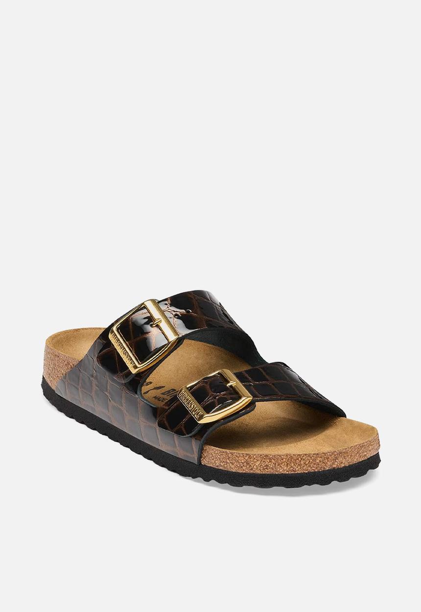 Birkenstock - Arizona LENA Emboss Animal Black