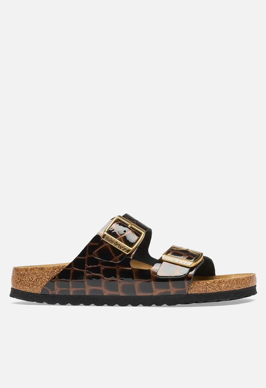 Birkenstock - Arizona LENA Emboss Animal Black