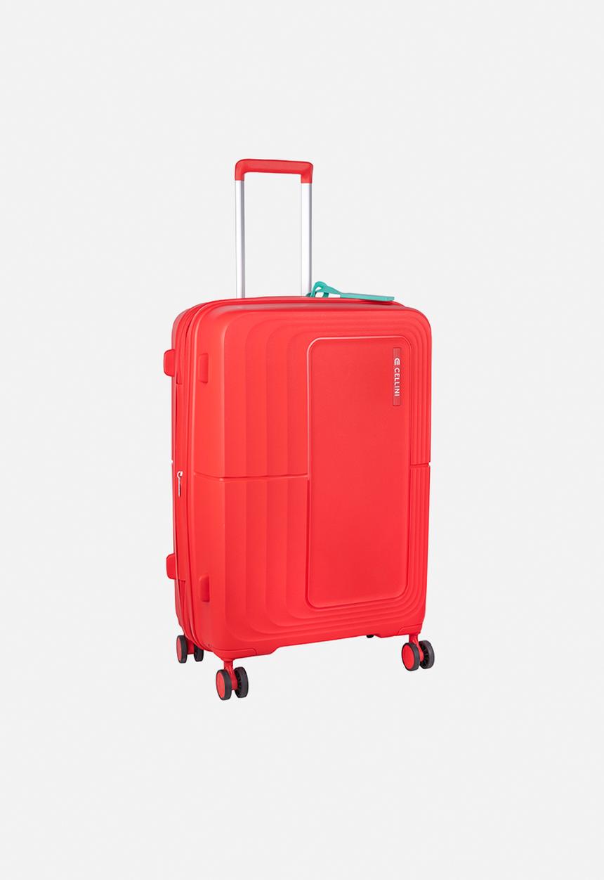 Cellini - Medium Trolley Case - Poppy Red