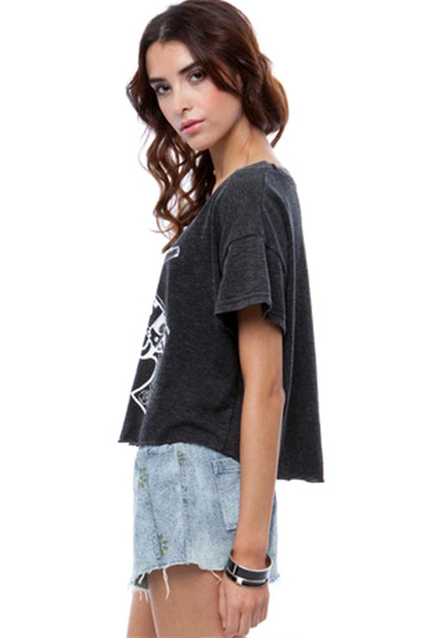 MINKPINK Fashion - Crossfire Tee – Black