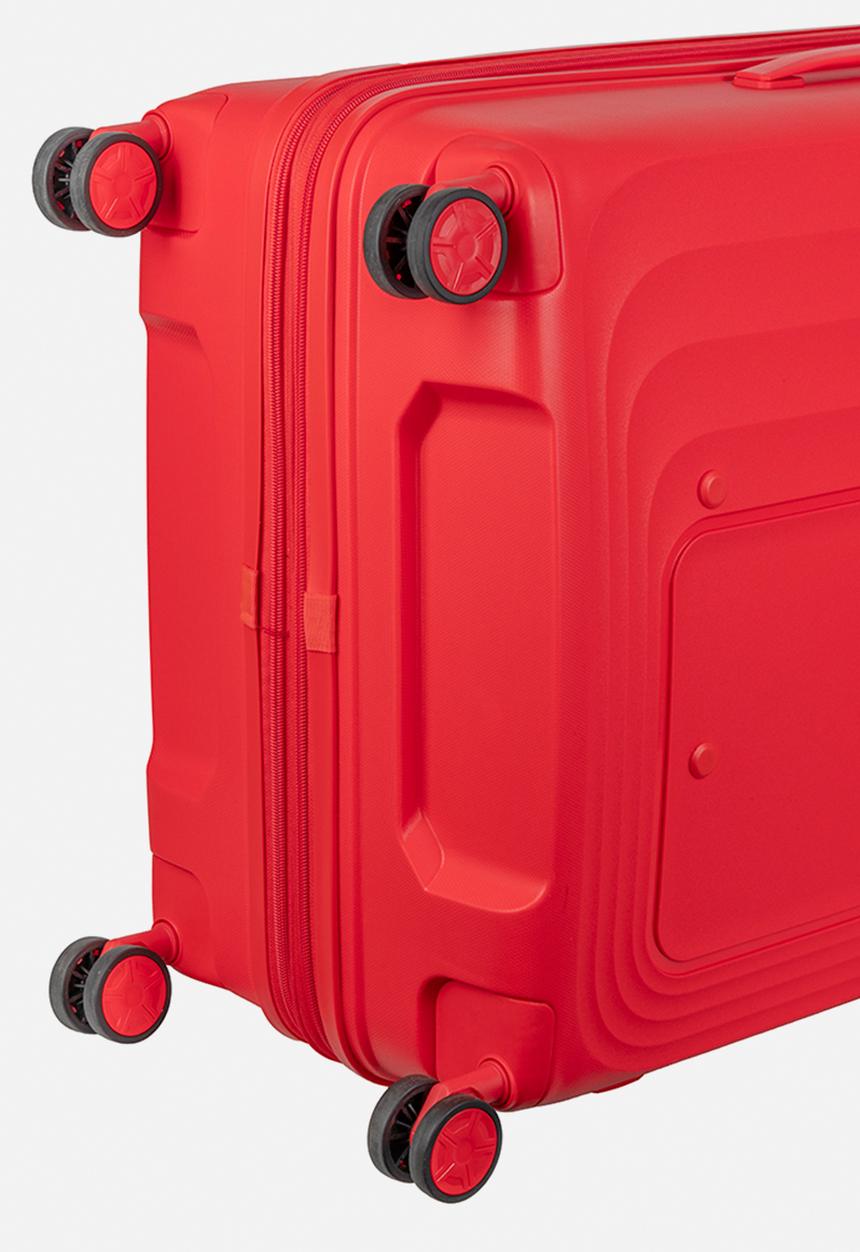 Cellini - Large Trolley Case - Poppy Red