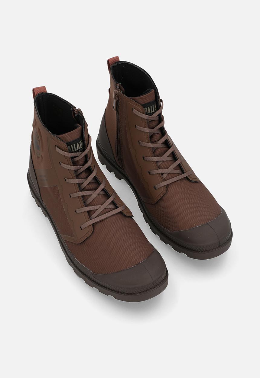 Palladium - Pampa hi care zip - bark brown
