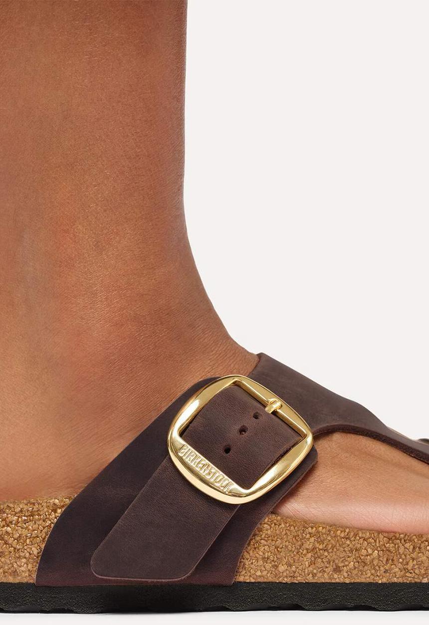 Birkenstock - Gizeh Big Buckle LEOI Habana HEX