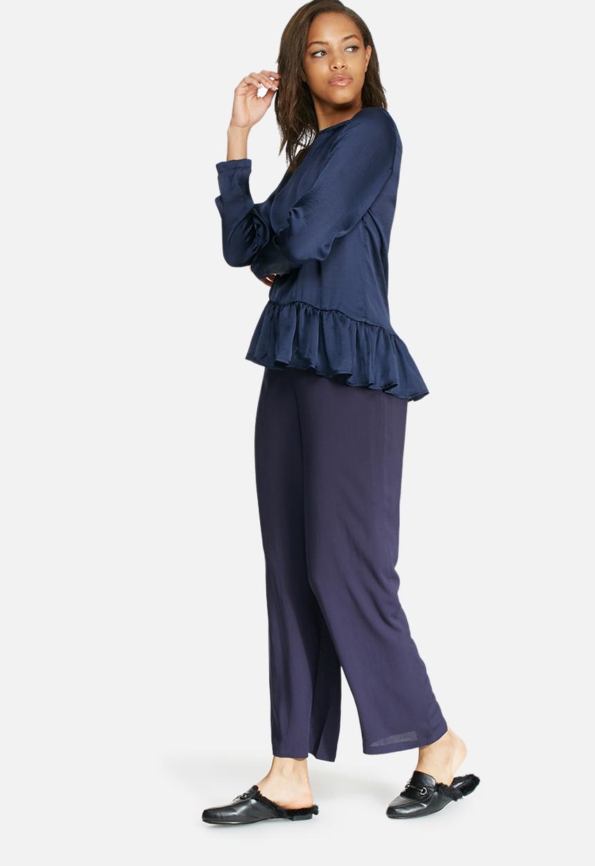 dailyfriday - Asymmetric peplum blouse