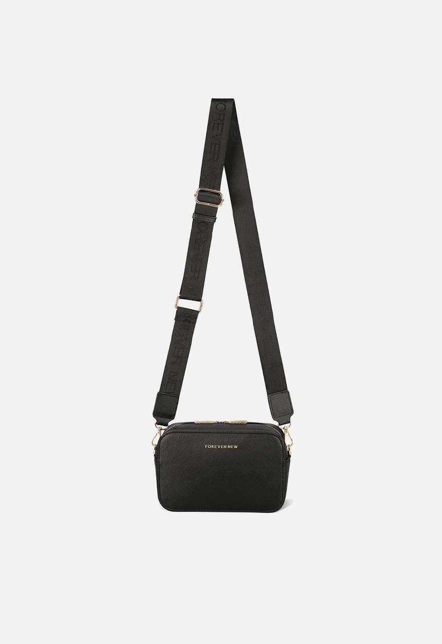 Forever New - Eva camera multi strap bag in - black