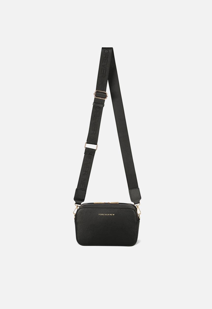 Forever New - Eva camera multi strap bag in - black