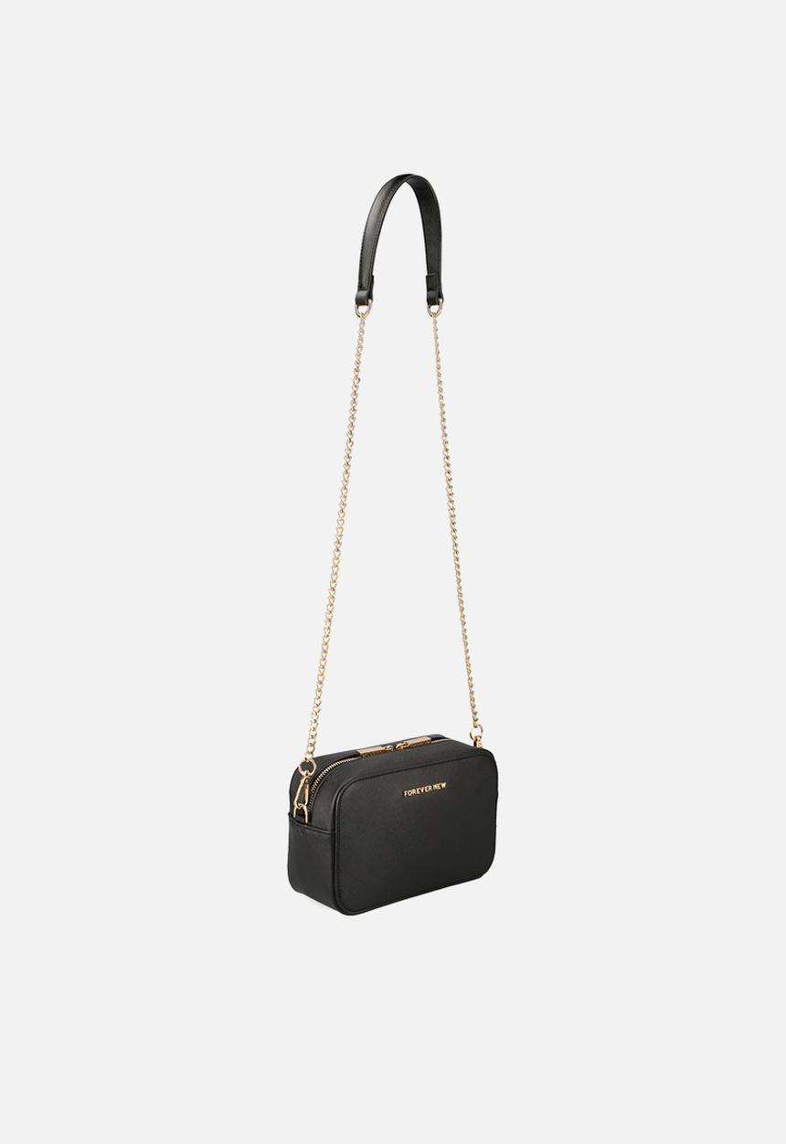 Forever New - Eva camera multi strap bag in - black