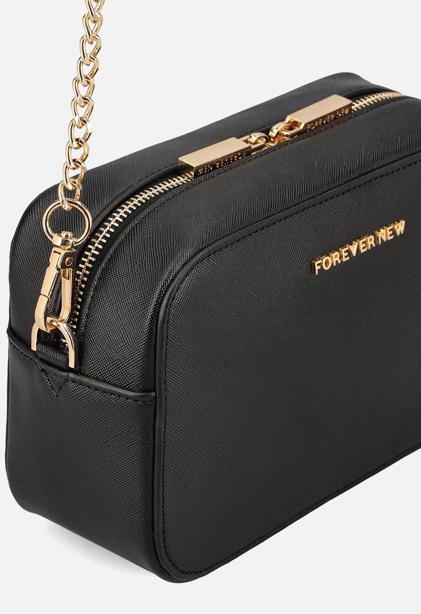 Forever New - Eva camera multi strap bag in - black