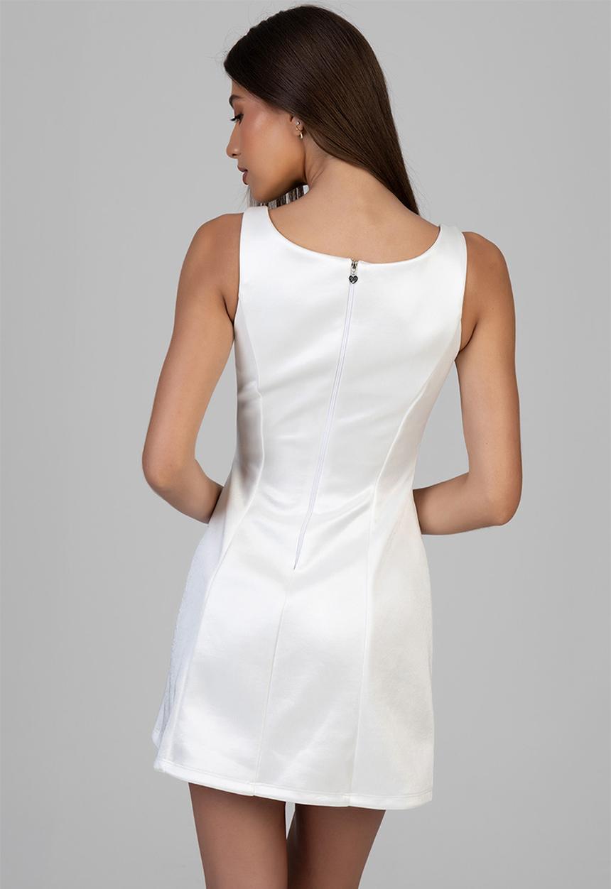 SISSY BOY - World Wide Mini Dress - Ivory
