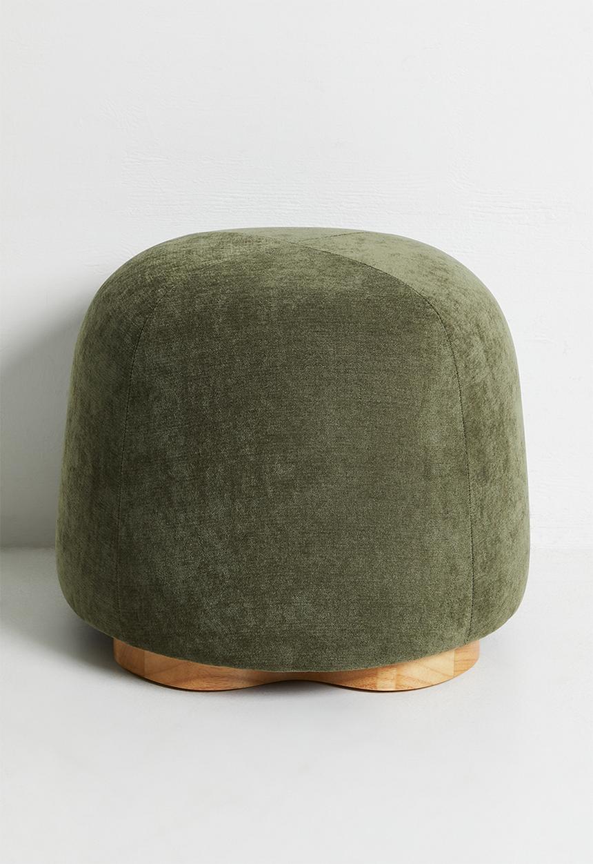 Sixth Floor - Lark Ottoman - Olive