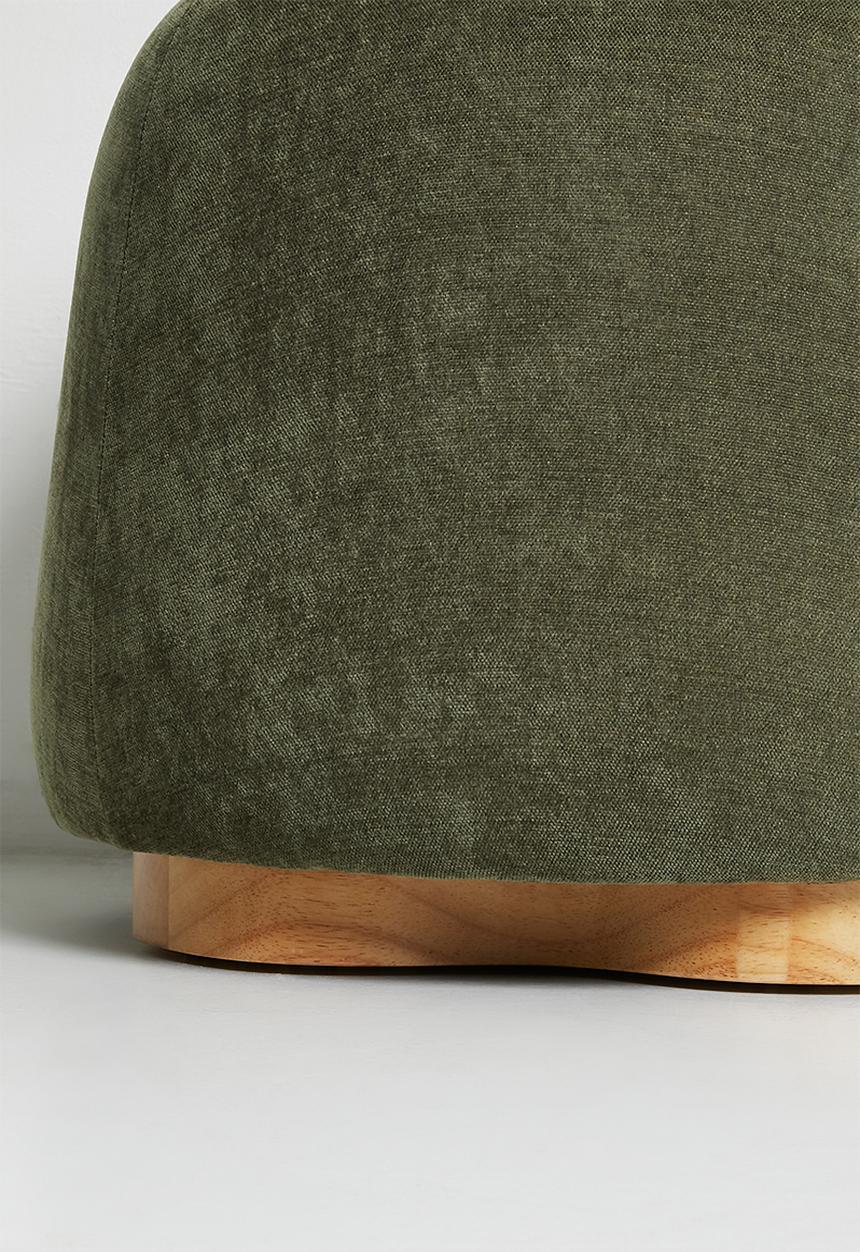 Sixth Floor - Lark Ottoman - Olive