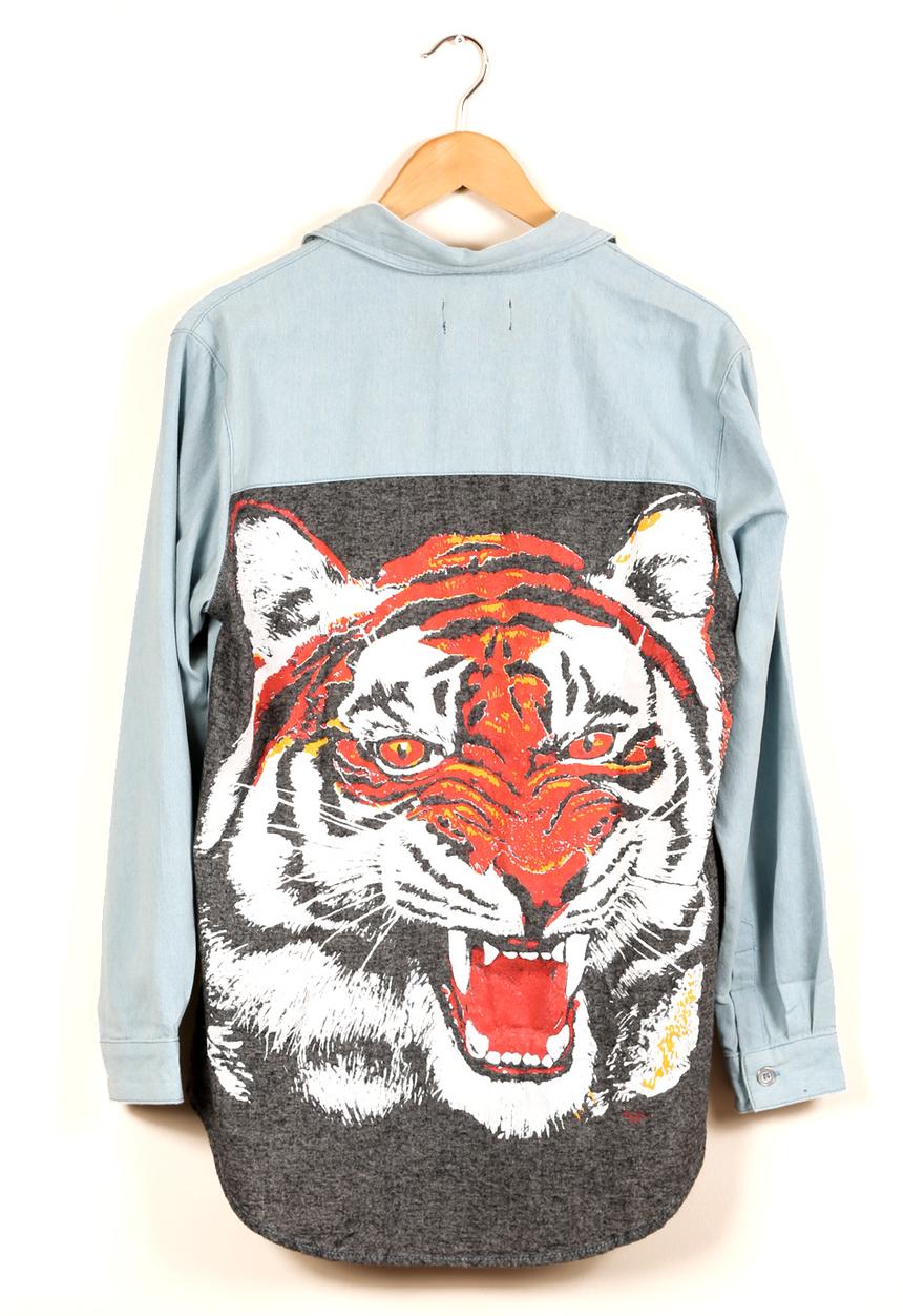 MINKPINK Fashion - Tiger Army Shirt – Multi