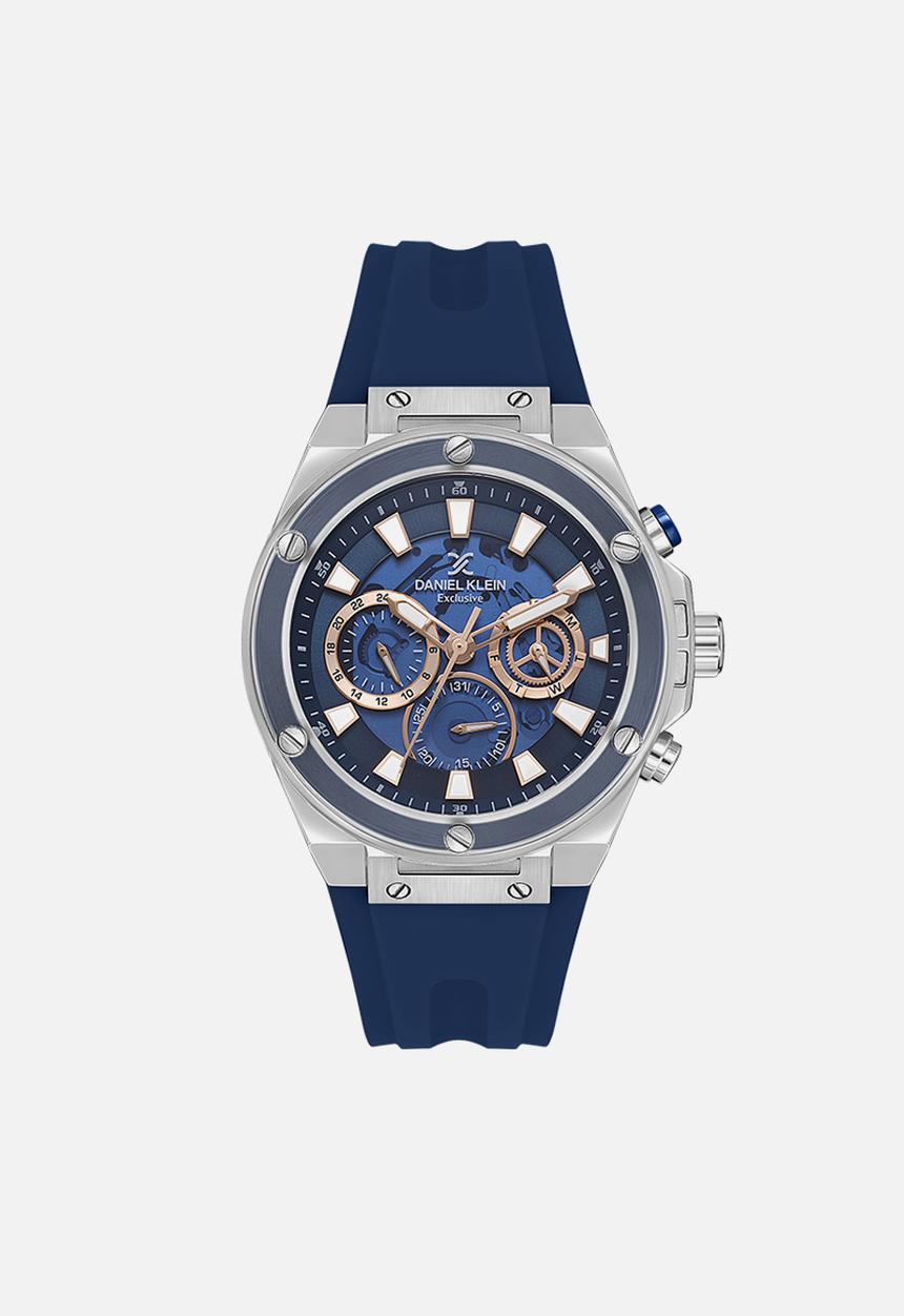 Daniel Klein - DK113889-4  Watch - Silver & Blue