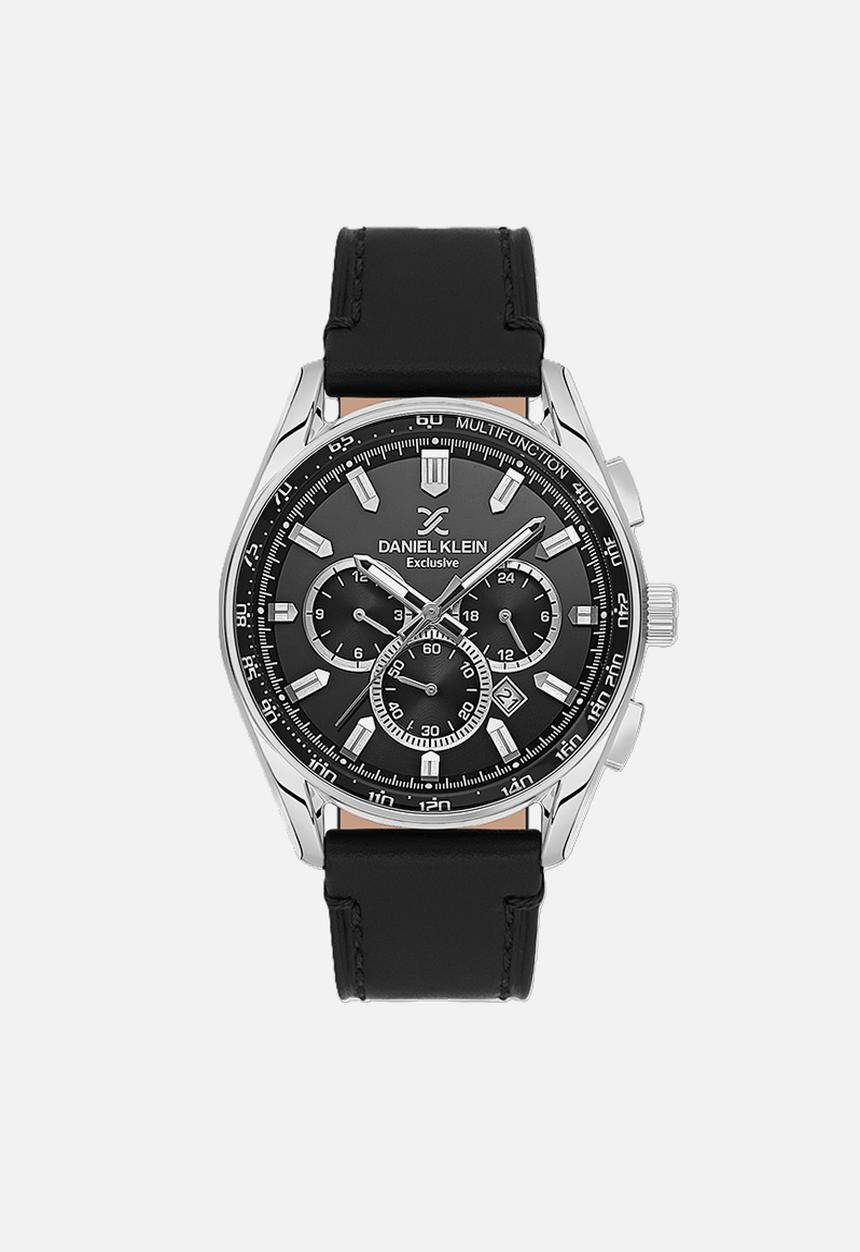 Daniel Klein - DK113902-1 Watch - Silver & Black