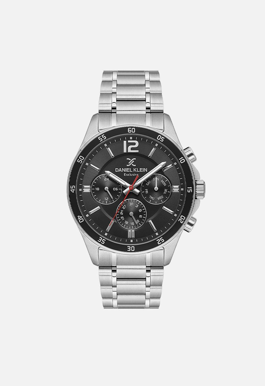 Daniel Klein - DK113972-2 Watch - Silver & Black
