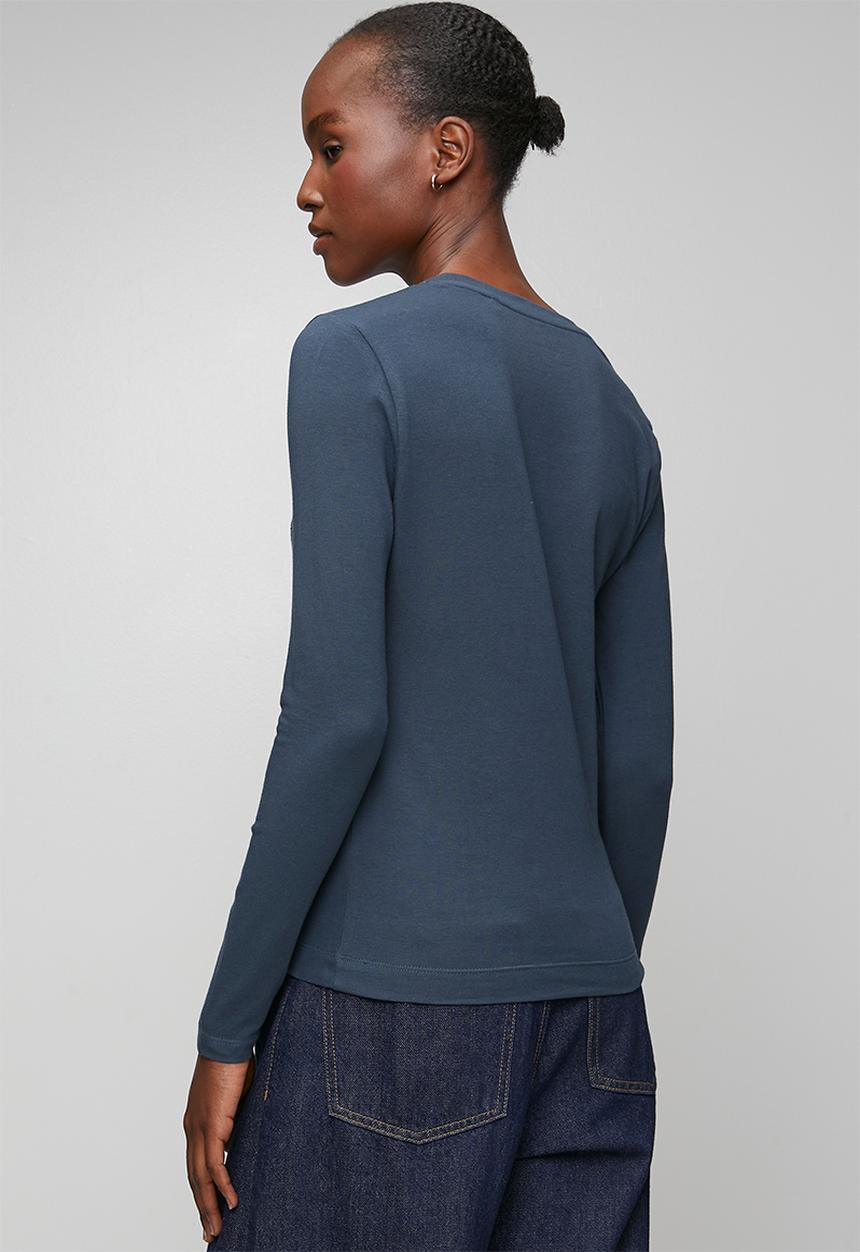 GUESS - Ls Cn Guess Script Tee - Moonlit Night