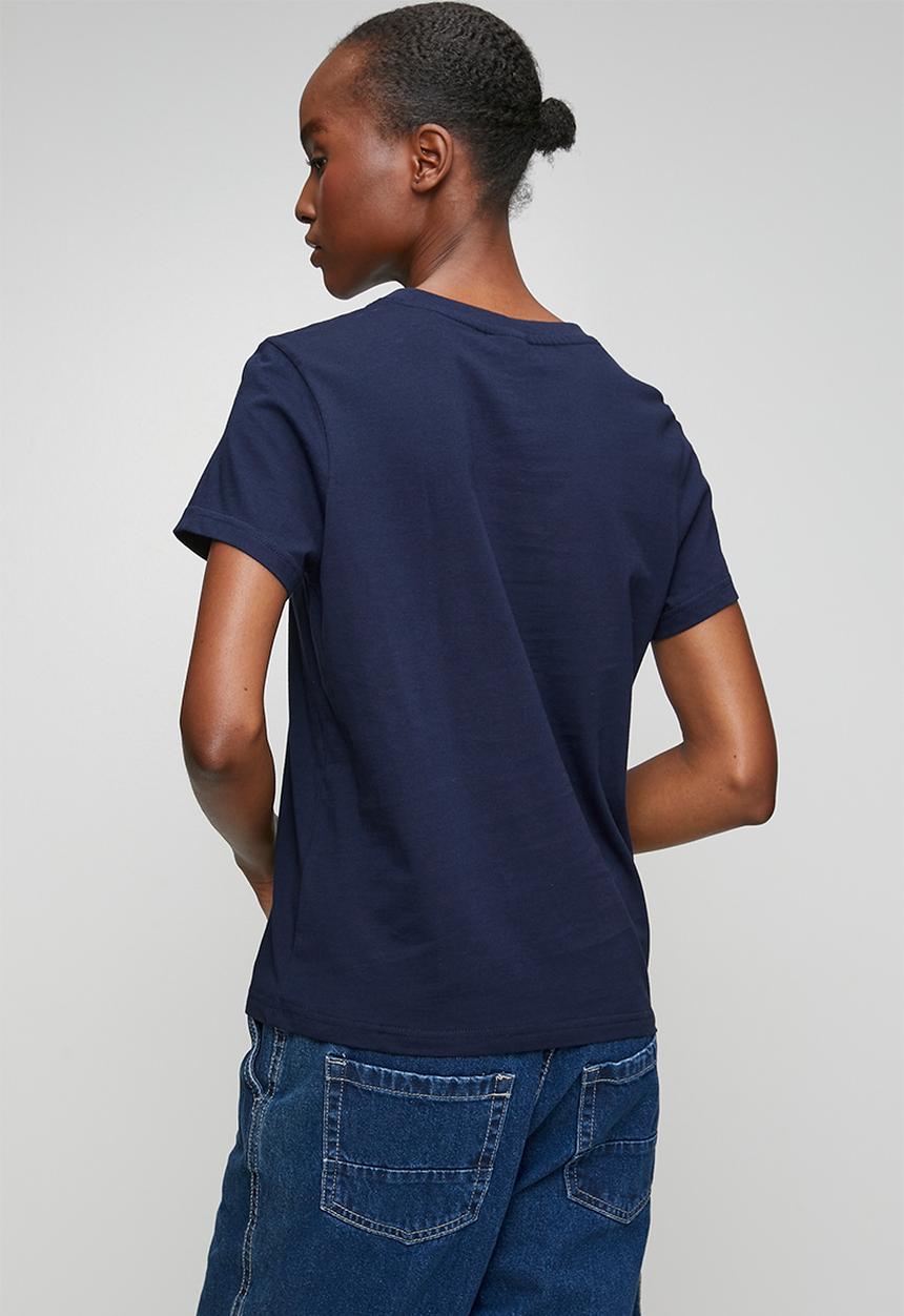 FILA - Rosa T-Shirt - Fila Blue