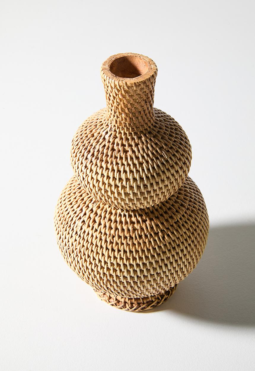 Sixth Floor - Weaving Vase - Natural