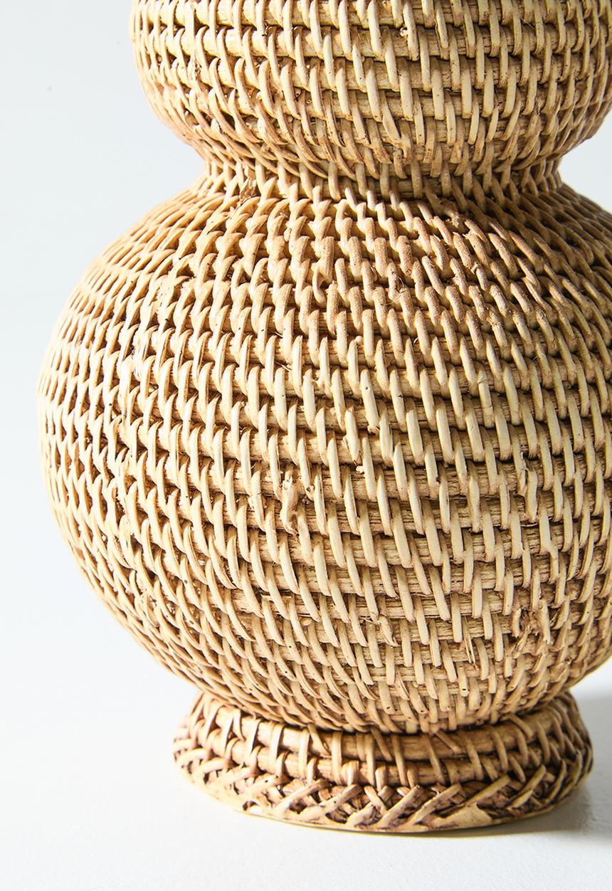 Sixth Floor - Weaving Vase - Natural